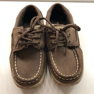 Boys Sperry Top Siders. Size 10w Like New